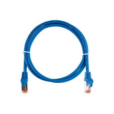 NIKOMAX Patch кабел S/FTP CAT6a LSOH, серия Essential, 20 м, син NMC-PC4SA55B-ES-200-C-BL (NMC-PC4SA55B-ES-200-C-BL)