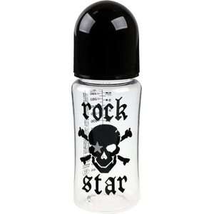 ROCK STAR BABY Baby Nova RSB Шише PA 300 мл силиконов биберон широк - Пират (93010) - baby