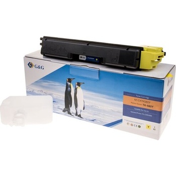 Compatible Тонер касета за KYOCERA FS C5150DN - Yellow - TK-580Y - NT-CKTK580Y - G&G (NT-CKTK580Y)