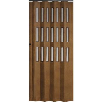 Petromila Koženkové shrnovací dveře šířka na míru do 100 cm BÉŽOVÁ, plné 191-200 cm