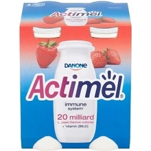 Danone Actimel jahoda 4 x 100 g