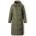 Minoti Яке Minoti Women long quilted winter jacket with contrast zip khaki - Khaki