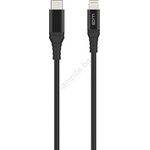 WINNER GROUP-WG - USB кабел MFI Lightning / USB-C 1м черен (WN0035)