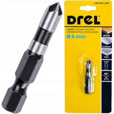 VRTÁK ZÁHLBNÍK NA DREVO PVC 6 mm HEX