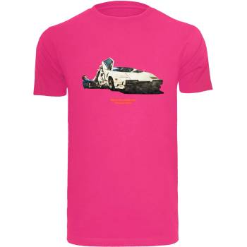 Mister Tee Тениска Weekend Wolf Tee hibiskus pink XLUB-MT1484-02534 - Черен, размер L