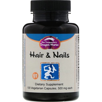 Dragon Herbs Формула Коса и Нокти 100 капсули | Dragon Herbs (002242 (224) DH)