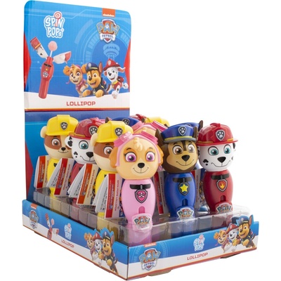 Paw Patrol Lullipop zásobník s lízátkem 8 g