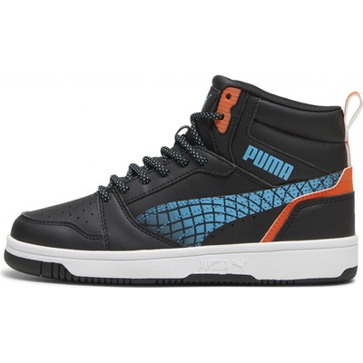 Puma Rebound V6 Mid Techie Buddy Jr 39794502 bílý – Zbozi.Blesk.cz