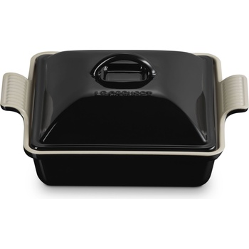 Le Creuset Форма за печене Heritage квадратна с капаче 23 см черна (71005171400080)