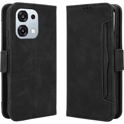 OPPO Кожен Калъф Портфейл за Oppo A6 Pro 5G / 4G - Свалящ се държач, Двоен магнит, 5 цвята