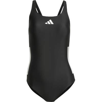 Adidas Дамски бански костюм adidas Women's 3 Stripes Bold Swimsuit - Black / White - размер 30 (EU) (150-4471-0111)