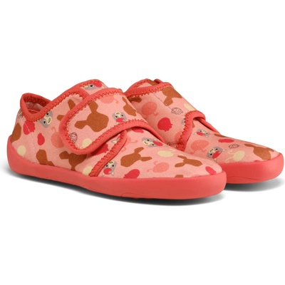 Affenzahn Slipper Cotton Movy ružová