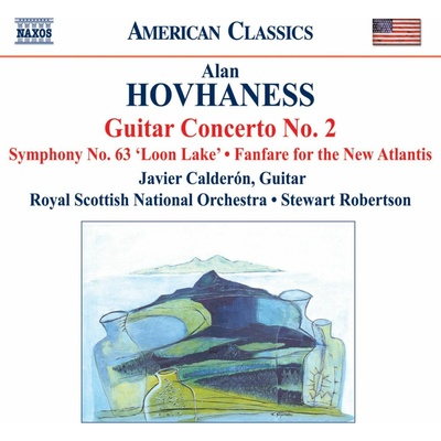 Alan Hovhaness, GUITAR CONCERTO NO.2/SYMPHONY NO.63, CD