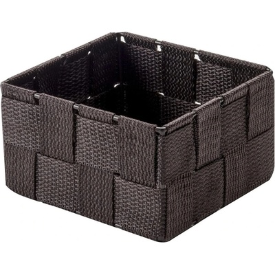 Compactor Úložný organizér do zásuvky TEX košík S 12 x 12 x 7 cm čokololádový