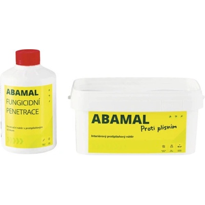 Nátěr proti plísním ABAMAL 2,5 l + penetrace 1 l