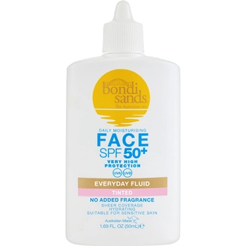 Bondi Sands Spf 50+ Everyday Tinted Face Fluid Дневен крем унисекс 50ml