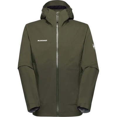 Mammut Мъжко водоустойчиво яке Mammut Ducan Hardshell Hooded Jacket Waterproof jacket - Dark Marsh - размер XXL (002-3766-0215)