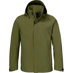 Schöffel Мъжко водоустойчиво яке Schöffel Jacket Gmund Waterproof jacket - Avocado Branch - размер 46 (EU) (002-2796-1111)