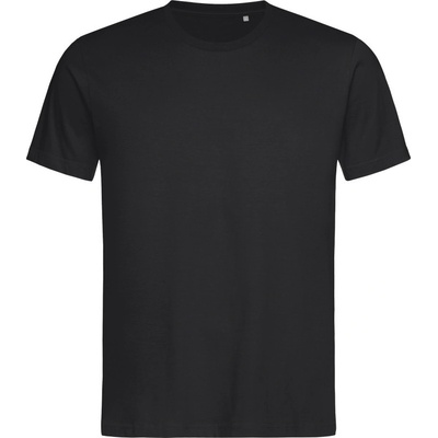 Stedman tričko Crew Neck T Lux krátký rukáv unisex Černý opál