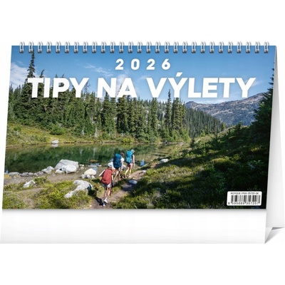 NOTIQUE Stolový Tipy na výlety 23,1 x 14,5 cm 2026