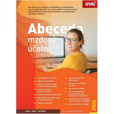 ANAG Abeceda mzdové účetní 2024 - kolektiv autorů