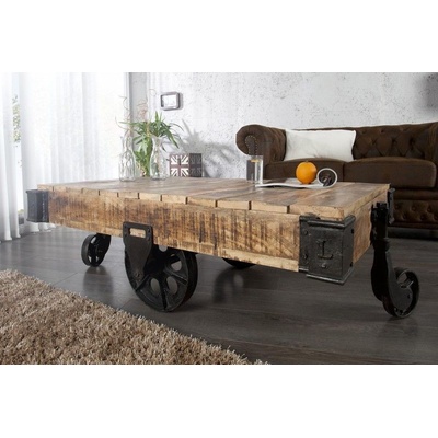 Anvicti1 RAILWAY 120 cm masiv mango – Hledejceny.cz