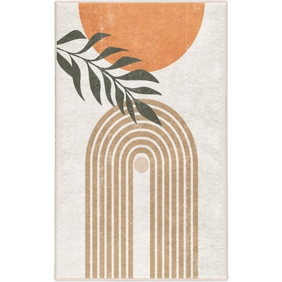 Mila Home Кремав килим подходящ за пране 120x180 cm Dot Arch - Mila Home (HKC-DikHali-17-120x180)