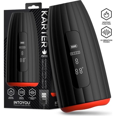 INTOYOU Karter Advanced Digital Heated Vibrating Masturbator