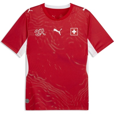 PUMA Футболна фланелка Puma Switzerland Home Shirt World Cup 2026 Adult - Red/White