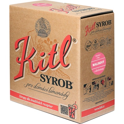 Kitl Syrob Malinový bag in box 5000 ml