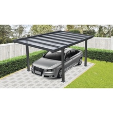 Konsta Přístřešek pro auto 15m2 297x492cm černý