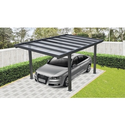 Konsta Přístřešek pro auto 15m2 297x492cm černý