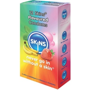 Skins - Condom Flavours, 12 pcs