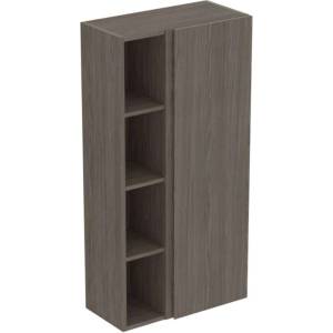 Ideal Standard Finesse - Страничен шкаф, 60x30x120 см, 1 врата, панти отдясно, Dark Elm E3443UR (E3443UR)