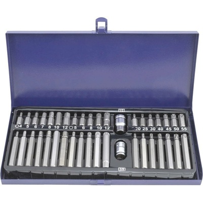Sada bitů QUATROS imbus torx spline 40 ks