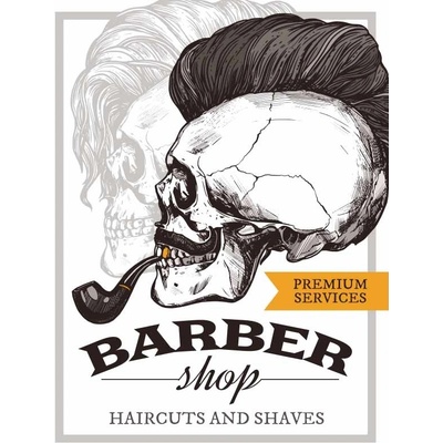 Ceduľa Barbershop - Premium Service