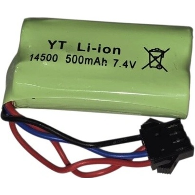 RCobchod Akumulátor Li-ion 7,4V 500 mAh 4SM konektor