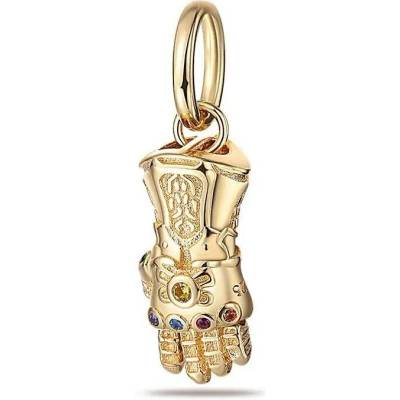 P&J Jewellery Zlatý visací přívěsek Thanosova ruka SBA18