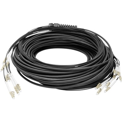 Digitus DK-24338U100BK-BBB optické vlákno LWL prepojovací [8x zástrčka LC/UPC - 8x zástrčka LC/UPC] 50/125 µ Multi