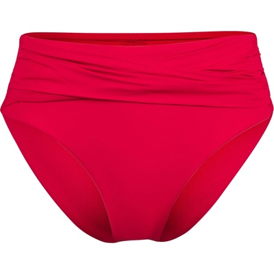 Seafolly Дамско бикини долнище Seafolly Women's Collective High Waist Wrap Front Pant Bikini bottom - Cosmo Red - размер 36 (EU) (150-2110-0813)