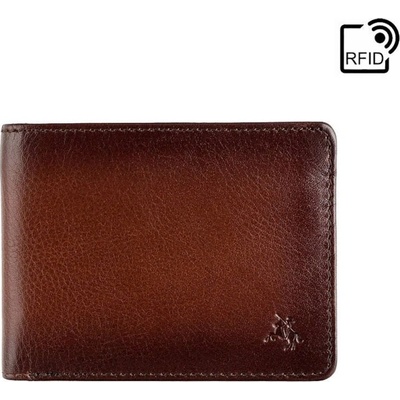Visconti Značková tenká pánska kožená peňaženka GPPN353