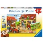 Ravensburger Puzzle 2x12 Living in the countryside