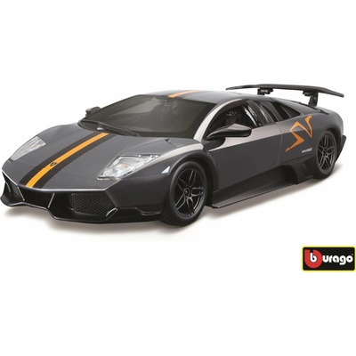 Bburago Lamborghini Murciélago LP 670 4 SV China LE metalíza šedá 1:24