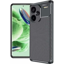 Coolcase Carbon Fiber Xiaomi Redmi Note 13 Pro Plus 5G Černé