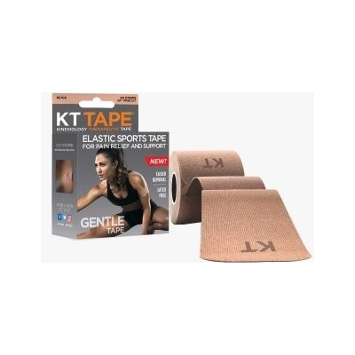 KT Tape Kineziologický tejp Original Gentle Tape béžová 5 cm x 5 m