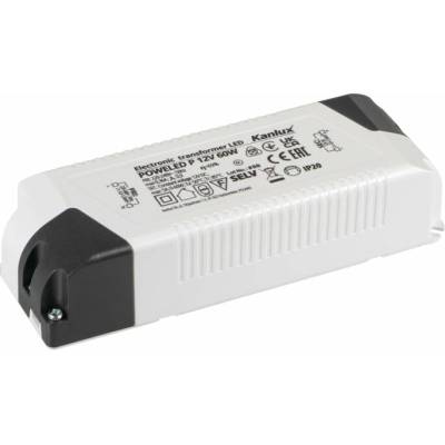 Zdroj Kanlux, LED, 0-60W, 12V, DC, IP20