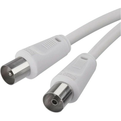 Anténní koaxiální kabel stíněný 1,25m – rovné vidlice – Zboží Mobilmania