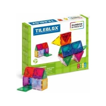 Made in china Tileblox rainbow set 20el