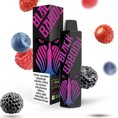 Black Baboon Wild Berg 16 mg 800 potáhnutí – Zboží Dáma