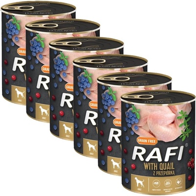 RAFI Рафі Възрастен GF Пате с Пъдпъдък 6 x 800 г